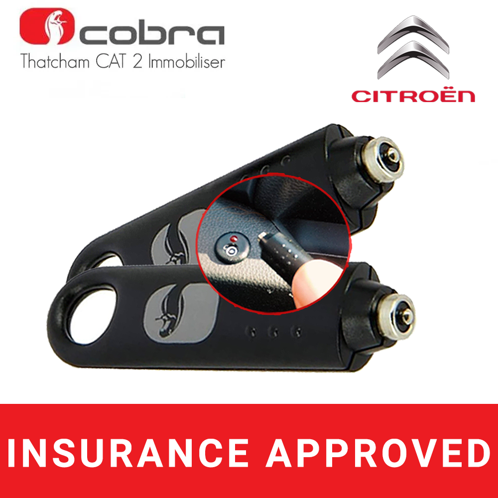 Enhanced Citroen Security Cobra Insurance Approved Thatcham Category 2 Immobiliser